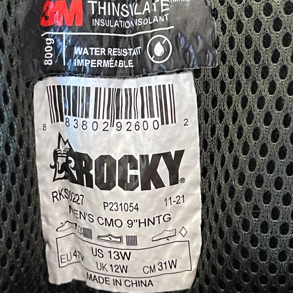 Rocky Men's Retraction Hunting Boot RKS0227 | NEW | size 13W - Picture 6 of 6